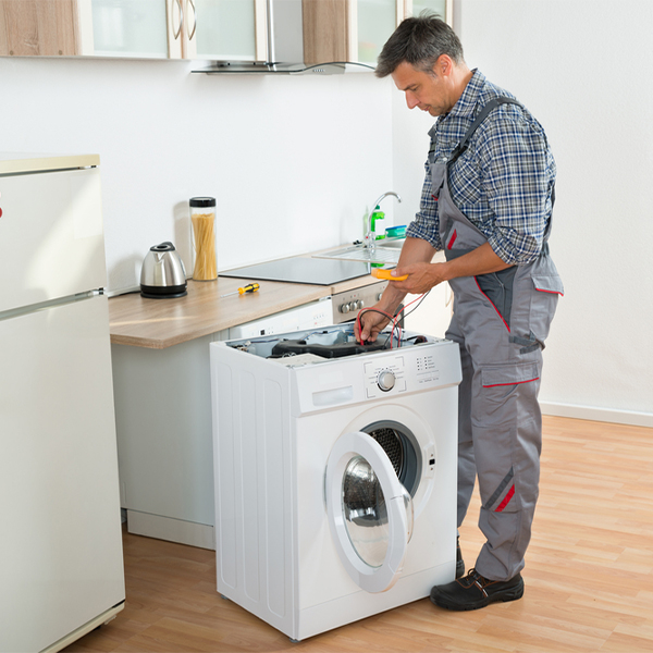 can you walk me through the steps of troubleshooting my washer issue in Fountainhead-Orchard Hills Maryland